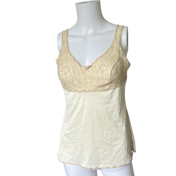 Vintage Other - Vintage Lorraine Cream Camisole Fairy Coquette Lace Lightweight Romantic